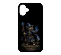Cat Wizard Mage Sorcerer Warlock Tabletop Miniatures Game Case for iPhone 16 Plus