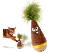 Cat Wobble Toy Self-Righting Fun Silent Kitten Teaser