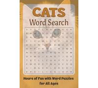 Cat Word Seach Puzzle Book: Word Searches with Easy to Read Print about Cats, Cat Food, Cat Toys and More | 6 x 9 inches, 110 pages | 50+ Puzzles.. ... Vacations, Holidays, Birthdays and Free Times
