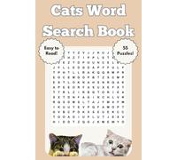 Cat Word Search Puzzle Book: Fun and Relaxing Cat-Themed Word Search Puzzles for Kids, Adults, and Seniors - 6x9 Edition