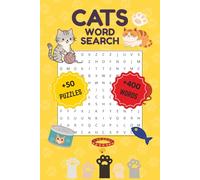 Cat Word Search Puzzle Book: Word Searches with Easy to Read Print about Cat,Animal,cat life and more [ 6*9 inches, 110 pages] 50+ Puzzles ... Gift for Vactions, Holidays and Free Times