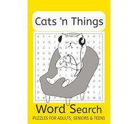 Cat Word Search Puzzle Book: Word Searches with Easy to Read Print about Cats, Cat Lovers, Cat's life and more | 6x9 inches, 110 pages | 50+ Puzzles ... Gift for Vacations, Holidays and Free Times