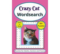 Cat Word Search Puzzle Book: Word Searches with Easy to Read Print about Cats, Felines, and Kittens and More | 6x9 inches, 110 pages | 50+ Puzzles...Gift for Vacations, Holidays and Free Times