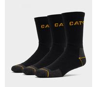 Caterpillar Work Socks Pack of 3, Black, 43-46
