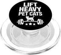 Cat Workout Squad Lift Heavy Pet Cats Strongman PopSockets PopGrip for MagSafe