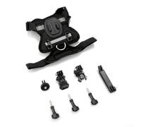 Cat Worn Camera Platform with Dual Mount Bases and Support Rod for Action Cams to Capture Natural Behavior from Pet's View