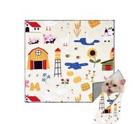 Cat Wrap | 21.6x21.6in Calming Cat Wrap For Cutting Nails | Self-adhesive Cat Grooming Wrap For Cutting Claws | Anti-Escape Anti-Scratch Cat Restraint Caps | Anti-Bite Cat Nail Clipping Restraint Wrap