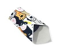 Cat Wrap: a self-adhering cat burrito wrap for nail trimming, a multifunctional anti-scapulous anti-grooming tool indoors during trimming the shower of the dies
