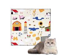Cat Wrap for Cutting Nails | Self-Adherent Kitten Calming Wrap Bag | Pet Supplies Cat Calming Wrap for Nail Clipping, Clean Ears, Brush Teeth