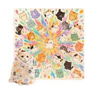 Cat Wrap for Grooming Anti-escape Adhesive Anti-Bite Calm Sleeve | within 8.8Lbs Cat Wrap for Puppy Kitten Paw Small Pet Wound Care Grooming Grinding Toenail Trimming