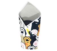 Cat Wrap, Self-Adherent Cat Burrito Wrap for Nail Trimming, Control Anti-Escape Multifunctional Mat for Bathing Clipping Grooming Clean Ears Indoor Washing Brush Teeth Cutting