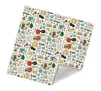 Cat Wrap - Self-Adhesive Fabric Cat Wrap,Small to Large Animals Anti-Bite Calming Bag for Feeding Ear Cleaning Coat Care Manicure