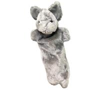Cat Wrestling Glove, Interactive Cat Puppet Toy, Kitten Hand Doll for Play, Enrichment Mental Stimulation Game, Entertainment Activity Al C