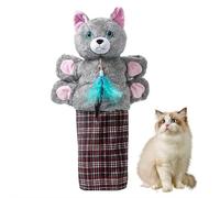 Cat Wrestling Glove Puppet with Protective Padding,CatsPuppet Wrestler,Interactive Hand Puppet Toy,Durable Cat Toy with Realistic Movements, Pet Lovers Relieve Boring Games for Play, Training,Relief