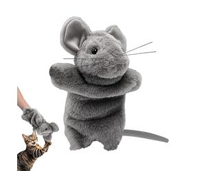 Cat Wrestling Puppet Plush Mouse Wrestler Bite Protection Cap | Cat Arm Wrestler Creative Modern Design Novelty for Lovers