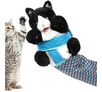 Cat Wrestling Toy Puppet, Cat Wrestling Hand Puppet, Cats Puppet Wrestler, 7.87x1.97x9.84 In Antarckings Wrestler, Antarckings Interactive Wrestling,Safe Interactive Play Animal Glove For Kids And Pet