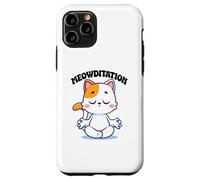 Cat Yoga Funny Meowditation Case for iPhone 11 Pro