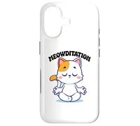 Cat Yoga Funny Meowditation Case for iPhone 17