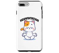 Cat Yoga Funny Meowditation Case for iPhone 7 Plus/8 Plus