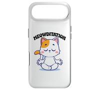 Cat Yoga Funny Meowditation Case for iPhone Air