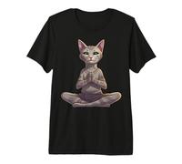 Cat Yoga Premium T-Shirt