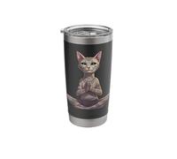 Cat Yoga Stainless Steel Insulated Tumbler