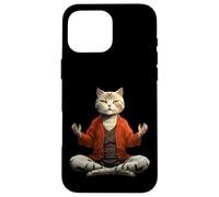 Cat Yogi Case for iPhone 16 Pro Max