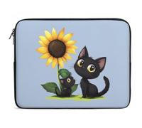 Cat You Are My Sunshine Laptop Case Sleeve Bag 10inch Durable Shockproof Protective Computer Carrying Cover Briefcase