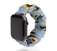 Cat You Are My Sunshine Scrunchie Watch Bands Soft Elastic Replacement Wristband Compatible with Apple Watch 42mm/44mm