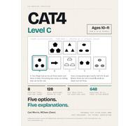 CAT4 Level C Practice Book: Year 6, Ages 10-11: 648 Questions, Every Option Explained: Eight Types Taught, Three Full 168-Question Mock Tests - ... Spatial Reasoning (Calibrated Practice: CAT4)