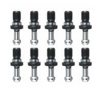 CAT40 45 Degree Pull Stud Retention Knob for CNC Mill Tool Holder, Anti-Crack Case Hardened Steel with Black Oxide Finish, 10 Pack Compatible with HAAS VF Mini Mill and ES Series