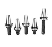 CAT40 ER16 Chucks Tool Holder Set 5PCS with Projections 2.76", 4", 6" - High Precision, Hardened & Grounded for CNC Machines, Industrial Use