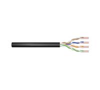 Cat5e Cable 100m PE Solid Black Outdoor U/UTP DK-TP512-1