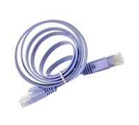 Cat6 Ethernet Cable Flat Network Cable 0.5m Ultrathin Modem Router Connection Wire for Home and Office, Professional Design, Durable Construction, Reliable Performance, Home and Office Use, Daily M...