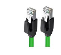 CAT6A High Flexible Drag Chain Industrial Network Cable Pure Copper Category6 Shielded 10G EtherCat Ethernet Profinet Servo Line(CAT6A Drag Chain,50cm)