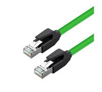 CAT6A High Flexible Drag Chain Industrial Network Cable Pure Copper Category6 Shielded 10G EtherCat Ethernet Profinet Servo Line(CAT6 Shielded,50cm)