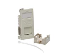 CAT6A Patch Cable RJ45 SHIELDED Module Euro Mod with Name Plate