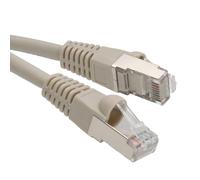 Cat6A SSTP LSZH RJ45 Network Ethernet Patch 10 Gigabit Cable 15m Grey