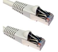 kenable Cat6A SSTP LSZH RJ45 Network Ethernet Patch 10 Gigabit Cable 5m White [5 metres]