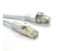 kenable Cat6A SSTP Snagless RJ45 Network Ethernet 10GIG Cable 3m WHITE