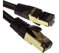 CAT8.1 Ethernet Cable RJ45 SFTP Shielded 2000MHz High Speed 40Gbps 5m Black