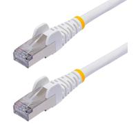 Cat8 LSOH SFTP Snagless Ethernet Patch Lead, 0.5m White - NLWH-50C-CAT8-PATCH