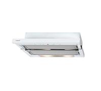 Cata 2034501 Model TF 5260 WH | 3 Extraction Speeds | Quiet Cooker Hood | White | [Energy Efficiency Class D]
