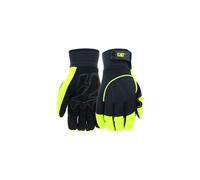 catA cAT012224 Hi-Vis Work gloves - green X-Large Synthetic Palm glo
