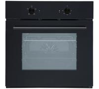 Cata CUL57MMBK - 13Amp plug attached Slim Depth Black Built in 60cm Electric Single Oven - A energy