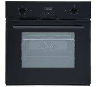 Cata CUL57PGBK - Black Glass 54 Litre Electric Single Oven - A Energy Rating A energy slim depth 13amp plug fitted
