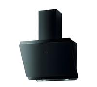 Cata ICON60H 60cm Black Angled Glass Hood with Hidden Touch