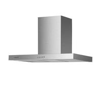 Cata ST-9000 X/A Decorative Cooker Hood with Mechanical Control Panel 3 Speeds LED Lighting Maximum Energy Consumption 65 W Dishwasher Washable Filters Width 89.5 cm Stainless Steel Colour