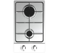 Cata UBGH30SS - Stainless Steel 30cm 2 Burner Gas Hob - 4kW