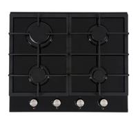 Cata UBGOG601BK - Black 4 Zone Gas Hob